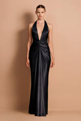 Harlow Plunge Gown
