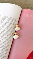 Bauble Resin Earring - Cream