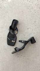 Iverson Heel - Black Shine