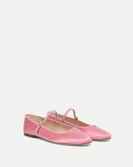 Ellie Satin Flat