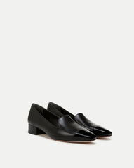 Cecile Leather Cap-Toe Loafer