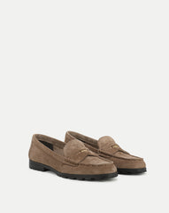 Penny Lug-Sole Loafer