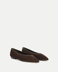 Bancroft Suede Flat