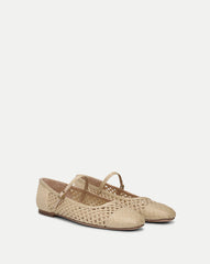Ellie Raffia Flat