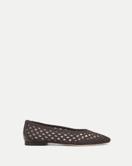 Cienna Woven Satin Flat