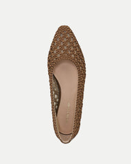 Cienna Woven Satin Flat