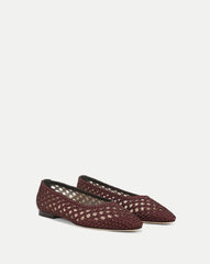 Cienna Woven Satin Flat