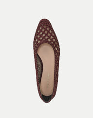 Cienna Woven Satin Flat