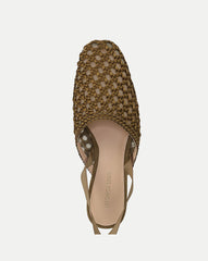 Malia Woven Satin Mule