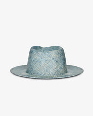 Indigo Straw Hat