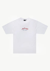 AFENDS Mens Consider - Heavyweight Boxy Tee - White