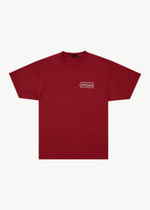 AFENDS Mens Spiritual - Heavyweight Boxy Tee - Vintage Ketchup