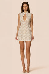 Mystique High Neck Mini