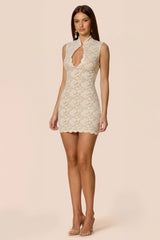 Mystique High Neck Mini