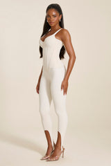 The Hourglass Corset Top in Stone