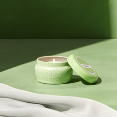 Volcano Iced Matcha Printed Mini Tin Candle