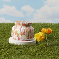 Pineapple Flower Pattern Play Signature Candle
