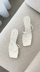 Mabel Heel - White