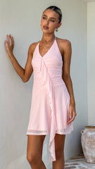 Valli Mini Dress - Baby Pink