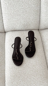 Olympie Heel - Chocolate