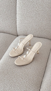 Olympie Heel - Bone