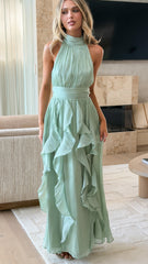 Tahli Maxi Dress - Sage