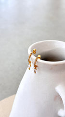 Terrina Earrings - Gold
