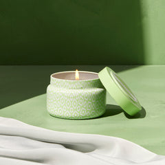 Volcano Iced Matcha Printed Travel Tin Candle