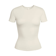 Cotton Jersey T-Shirt - Bone