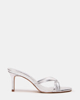 Clari Silver Leather