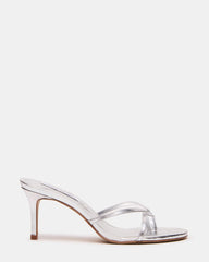 Clari Silver Leather