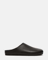 Fern Black Leather