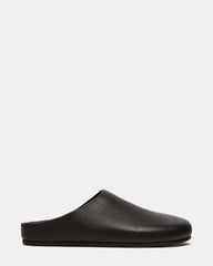 Fern Black Leather