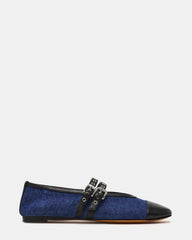 Lydia Cap Black Denim