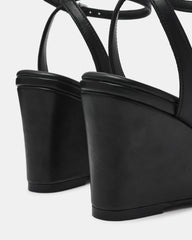 Myka Black Leather