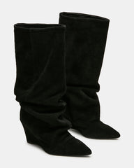 Rhys Black Suede