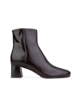 Tachuri Dark Oak Boxed Leather Ankle Boots