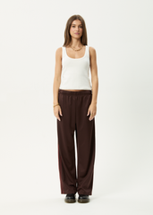 AFENDS Womens Avenue - Track Pant - Coffee