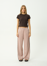 AFENDS Womens Brooklyn - Track Pant - Dusty Pink