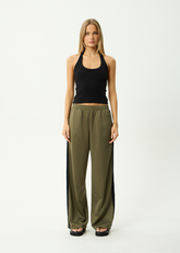 AFENDS Womens Brooklyn - Track Pant - Olive