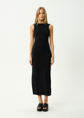 AFENDS Womens Astoria - Maxi Dress - Black