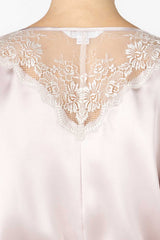 Agatha Nostalgia Hanky Long Silk Robe