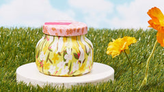 Aloha Orchid Pattern Play Petite Candle