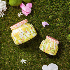 Aloha Orchid Pattern Play Petite Candle