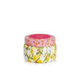 Aloha Orchid Pattern Play Printed Travel Tin Candle