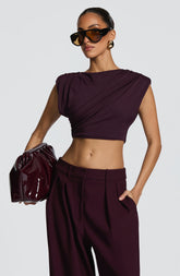 Amara Top - Plum