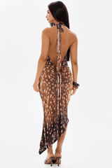 Caramel Midaxi Dress