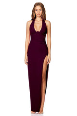 Cinema Halter Gown