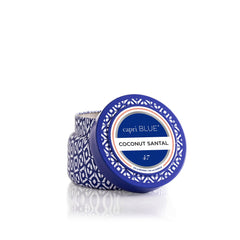 Coconut Santal Printed Travel Tin Candle