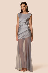 Demi Satin Maxi